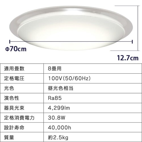 �y�󂠂�zLED�V�[�����O���C�g �f�U�C���t���[���^�C�v6.0 8������ AI�X�s�[�J�[ CL8D-6.0AIT_17