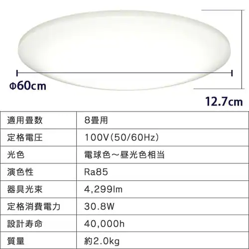 �y�󂠂�zLED�V�[�����O���C�g 6.0 8�����F AI�X�s�[�J�[RMS CL8DL-6.0HAIT_19