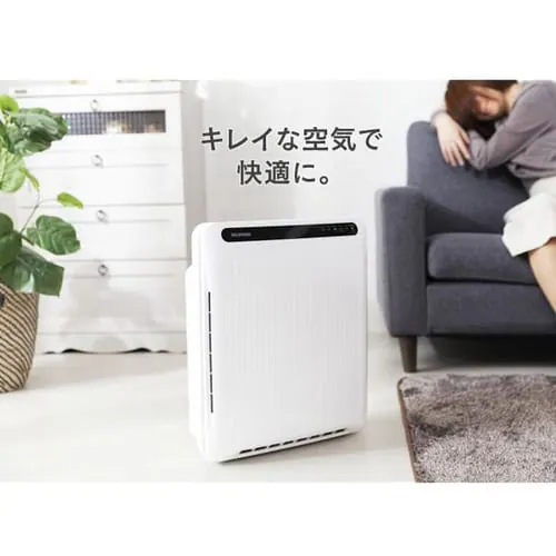空気清浄機 14畳 ほこりセンサー マイナスイオン お手入れ簡単 PMAC-100-S ホワイト_8
