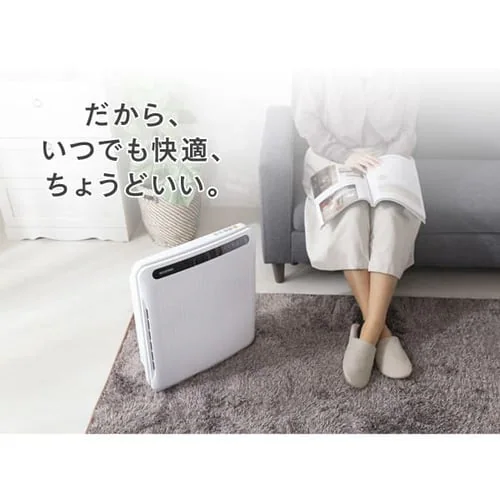 空気清浄機 14畳 ほこりセンサー マイナスイオン お手入れ簡単 PMAC-100-S ホワイト_13