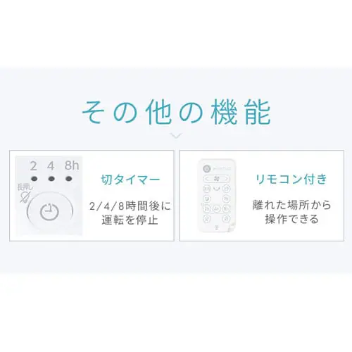 【分解丸洗い】 サーキュレーター 18畳 上下左右首振り PCF-BC15TEC-W ホワイト_11