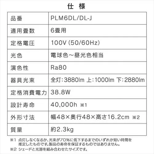 �y�󂠂�z�y���_���g���C�g �a�� 6�� �㉺���F ���^���T�[�L�b�g�V���[�Y PLM6DL/DL-J_18