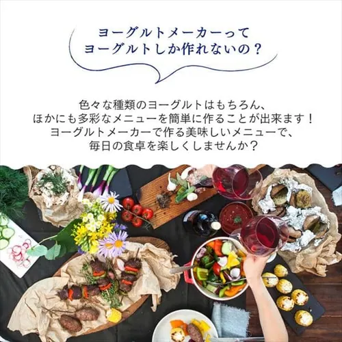 ヨーグルトメーカー 自動メニュー2種 専用容器×1個 IYM-014_2