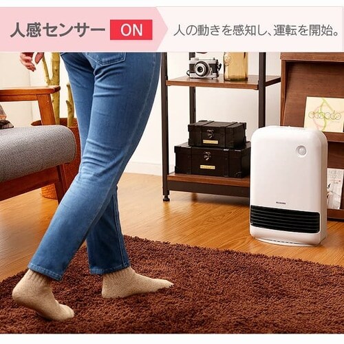 �l���Z���T�[�t�� �啗�ʃZ���~�b�N�t�@���q�[�^�[ 1200W ���J�� JCH-12DD3-W �z���C�g_12