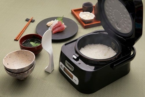 訳あり】米屋の旨み 銘柄量り炊き IHジャー炊飯器 3合 RC-IA30-B