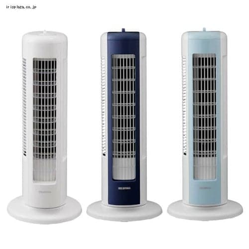 タワーファン 扇風機 ミニ 静音 左右首振り 上下ルーバー TWF-M6T-W