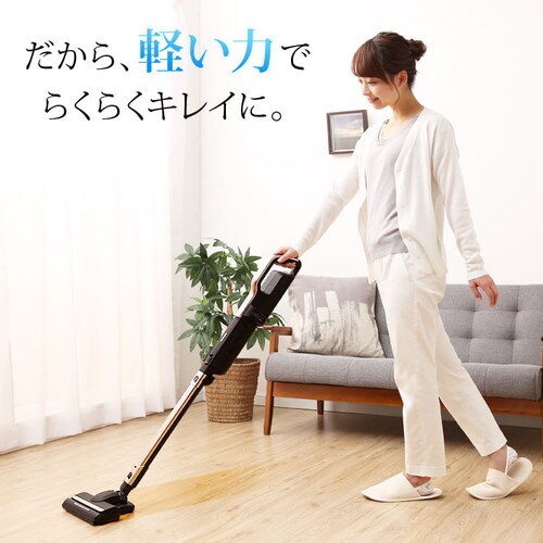 【訳あり】極細軽量スティッククリーナー(スタンド・モップ付) _4