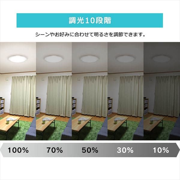 2個セット】 LED シーリングライト 8畳 調光 調色 音声操作 工具・工事