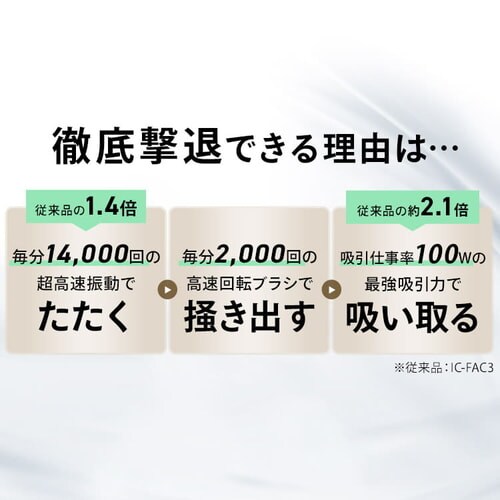 �y�󂠂�zAC�ӂƂ�N���[�i�[ �n�C�p���[ �_�[�N�V���o�[ IC-FAC4_3