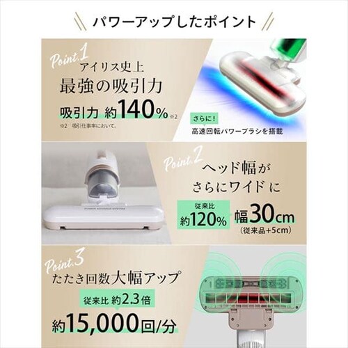 【訳あり】ACふとんクリーナー ハイパワー ピンクゴールド _13