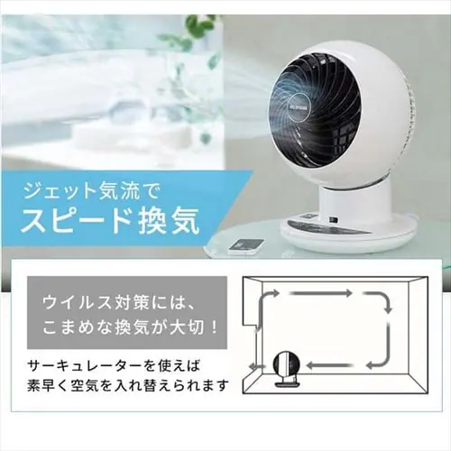 �y�󂠂�z�T�[�L�����[�^�[�A�C 18�� �㉺���E��U�� AI���� PCF-SCAI15T �z���C�g_12