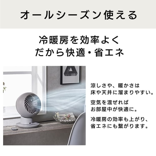 サーキュレーターアイ 18畳 上下左右首振り PCF-SCC15T-H マット