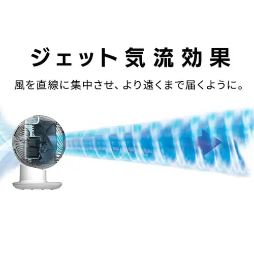 サーキュレーターアイ 18畳 上下左右首振り PCF-SCC15T-W マットホワイト_18