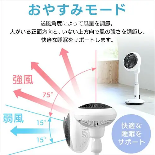 �T�[�L�����[�^�[ ��@ 24�� DC���[�^�[ �������� �㉺���E��U�� KSF-DCV151T �z���C�g_19