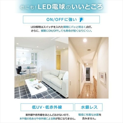 LED電球 E26 広配光 60形相当 冷暖調色 AIスピーカー LDA9D/L-G/D
