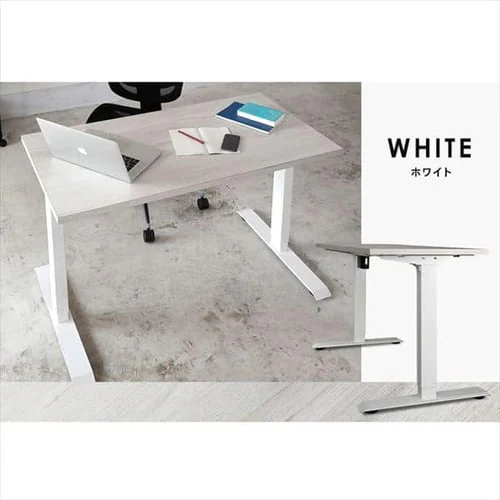 机 電動昇降デスク 幅120cm DST-1200 ホワイト_15