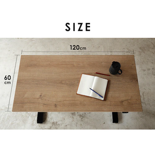 机 電動昇降デスク 幅120cm DST-1200 ホワイト_16