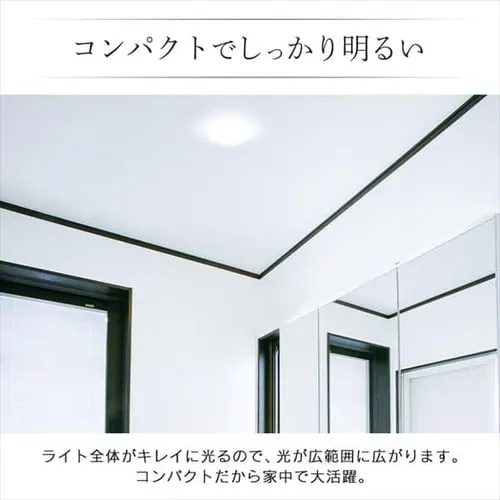 【2個セット】シーリングライト LED 小型 1200lm 人感センサー付 昼光色 玄関 廊下 キッチン 洗面所 クローゼット 照明 MCL12D-SK_3