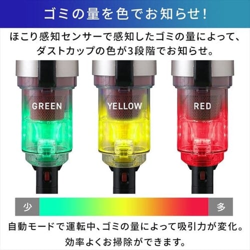 アタッチメント5点セット】掃除機 コードレス サイクロン 自走式