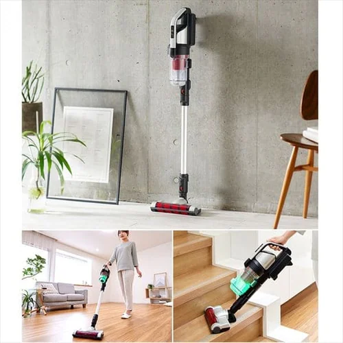 掃除機 コードレス サイクロン 自走式 SCD-130P シルバー_3