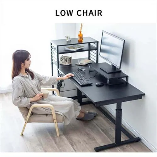 机 昇降デスク 幅100cm UDD-1000 ホワイト_6