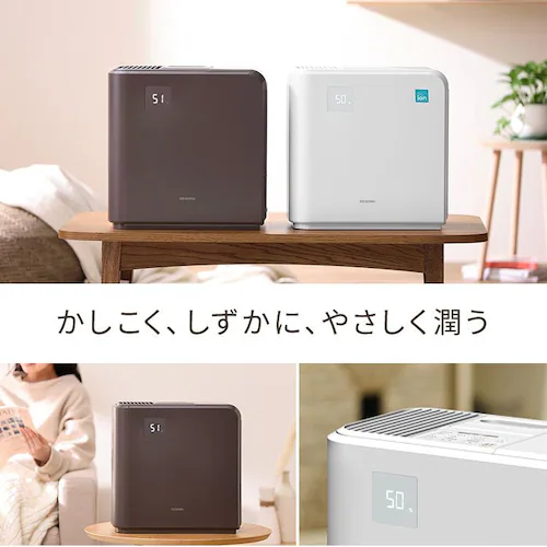 気化ハイブリッド式加湿器500ml KHV-500RA-W ホワイト_2
