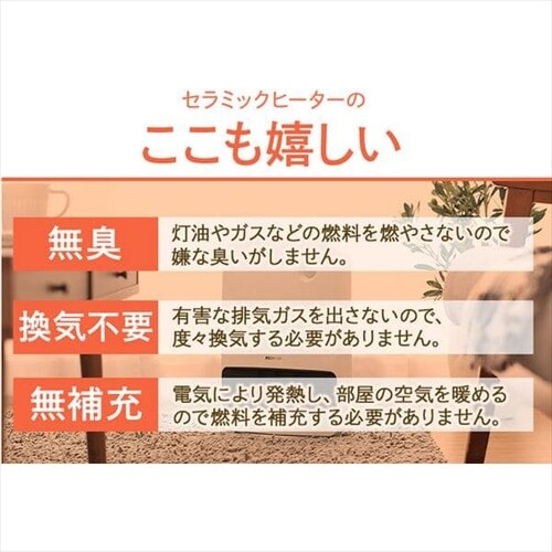 �啗�� �Z���~�b�N�q�[�^�[ �l���Z���T�[ �؃^�C�}�[ KJCH-12TD5 _9