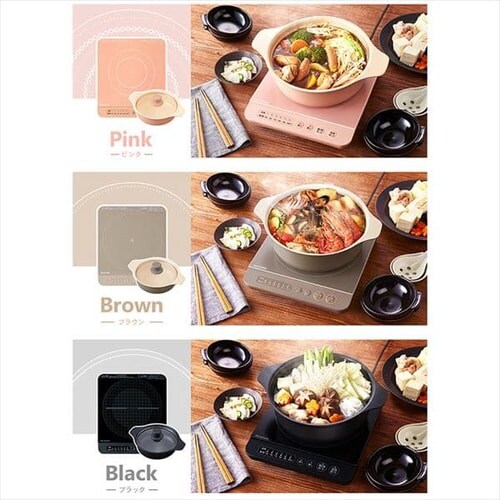 IHコンロ鍋セット1400W IHKP-T3724 全3色_4