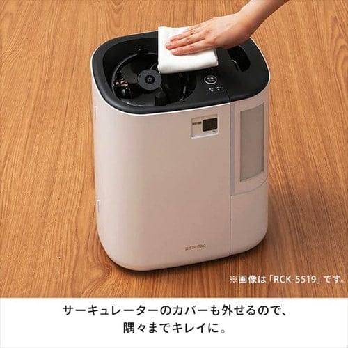 加湿器 ハイブリット式 木造9畳 / 洋室15畳 サーキュレーター付き