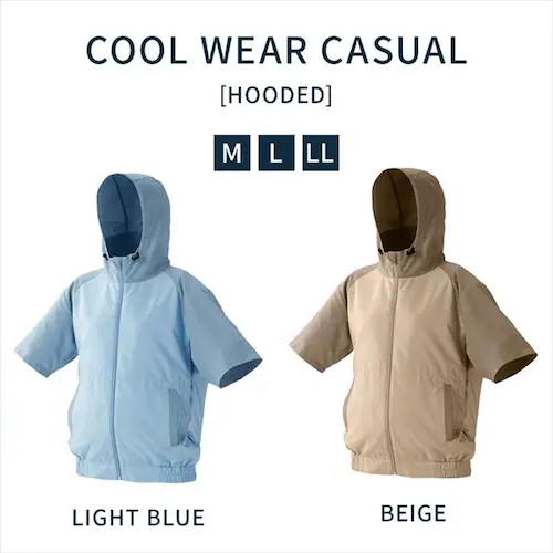 �N�[���E�F�ACASUAL�Z�b�g M ���� �t�[�h�L�� CCHS-M02-A ���F�@_2