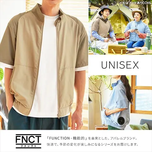 クールウェアCASUALセット 半袖 フード無し 全3サイズ 全2色_3