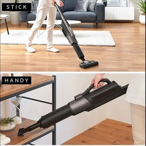【訳あり】掃除機 コードレス 紙パック 自走式 モップ付 置くだけで充電 SBD-91P-T メタリックブラウン_16