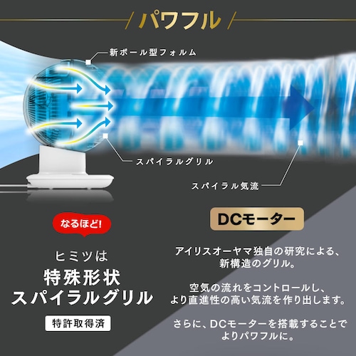 �y�󂠂�z�T�[�L�����[�^�[�A�C DC JET 24�� �㉺���E��U�� PCF-SDCC15T-P �t�H�M�[�s���N_5