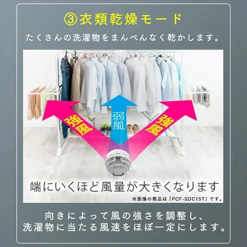 �T�[�L�����[�^�[�A�C 24�� DC���[�^�[ �㉺���E��U�� KCF-SDCC151T-B �u���b�N_13