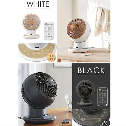 �T�[�L�����[�^�[�A�C 24�� DC���[�^�[ �㉺���E��U�� KCF-SDCC151T-B �u���b�N_19