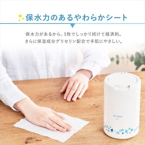 1個】ウェットティッシュ アルコール 本体 100枚入 WTB-100A H288651
