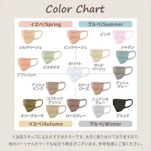 【100枚】 美フィット カラーマスク ふつうサイズ 10枚入×10 ローズグレー_4