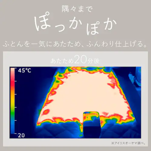 ふとん乾燥機 カラリエ シングルノズル FK-EC2-W ホワイト_2