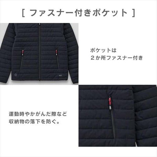 �y�o�b�e���[�t���z �q�[�g�W���P�b�g L�T�C�Y FC21621-BKL_16