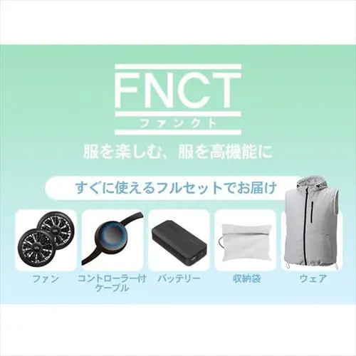�N�[���E�F�AFNCT�x�X�g�Z�b�g FC22300-GR3L ���C�g�O���[ 3L�T�C�Y_14