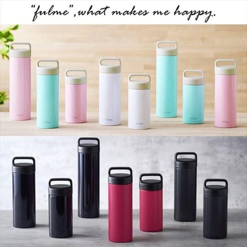 水筒 600ml fulme. マグボトル スクリュー ハンドル付き 保冷 保温
