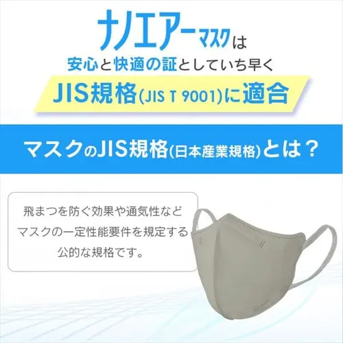 �J���[�}�X�N �ӂ��T�C�Y 5���� �i�m�G�A�[�}�X�N �A�b�V���O���[_5