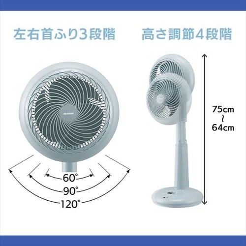 �T�[�L�����[�^�[ ��@ 30�� DC���[�^�[ �㉺���E��U�� STF-DCC18T-P �t�H�M�[�s���N_19