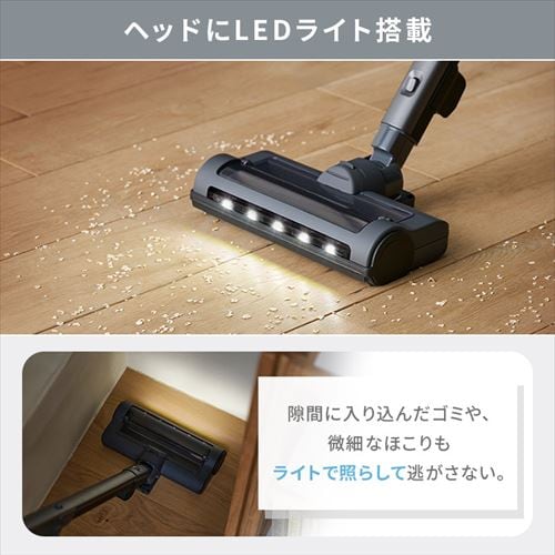 daspo 掃除機 コードレス サイクロン モップ付 置くだけで充電 SCD-S1P