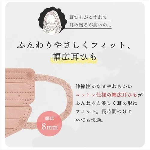 【90枚】 美フィット カラーマスク ふつうサイズ 30枚入×3 シャボン_17