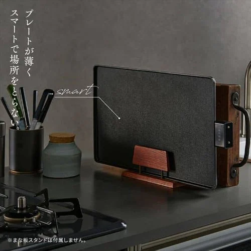 ホットプレート 薄型 IHU-A10-B ブラック_7