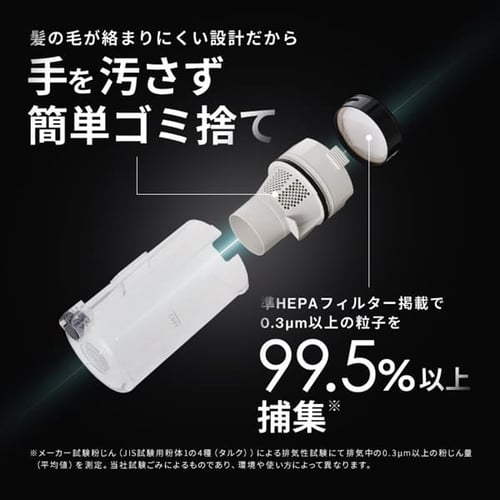 掃除機 コードレス サイクロン 軽量 モップ付 置くだけで充電 SCD-L2P