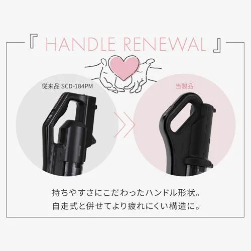 �|���@ �R�[�h���X �T�C�N���� ������ SCD-185P-W �z���C�g_9