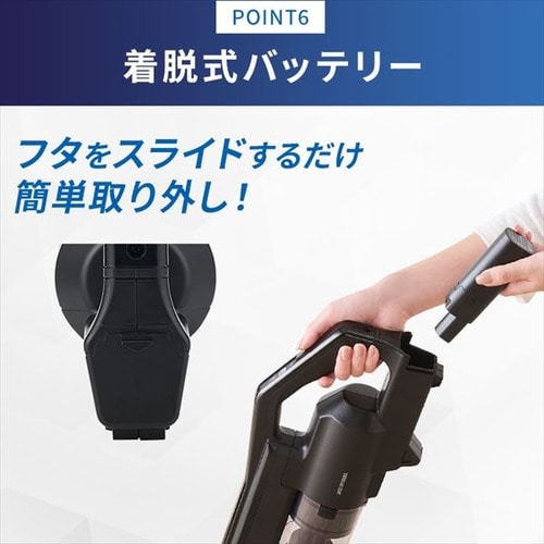 掃除機 コードレス サイクロン 自走式 モップ付 置くだけで充電 SCD