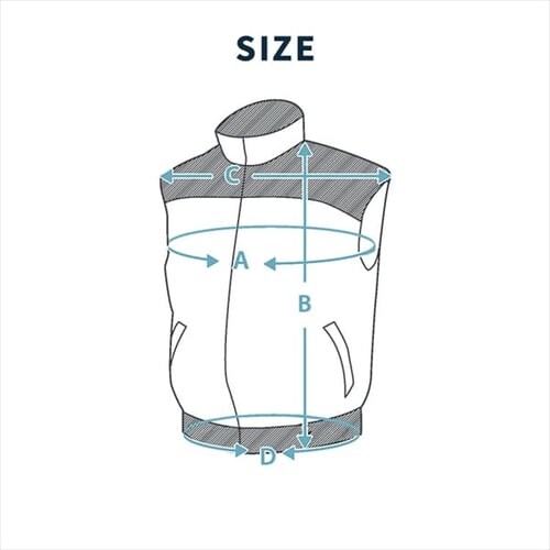 �N�[���E�F�A �t�[�h�t���x�X�g�Z�b�g FC23300-BGXL �u���[�O���[�� XL�T�C�Y_13